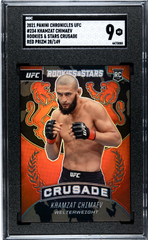 2021 Panini Chronicles Crusade UFC Red #234 Khamzat Chimaev #28/149 SGC 9 (Rookie) | Eastridge Sports Cards