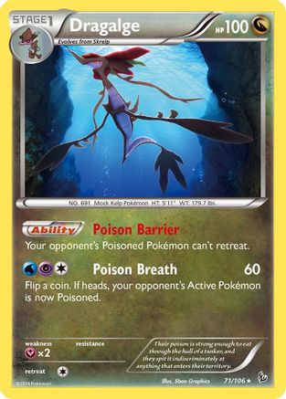 Dragalge (071/106) [Flashfire] - Rare