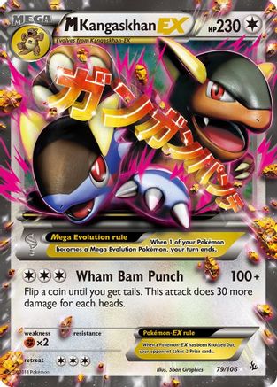 M Kangaskhan EX (079/106) Holofoil [Flashfire] - Ultra Rare