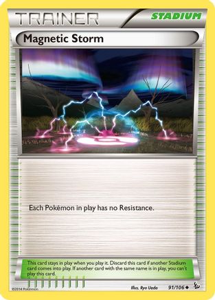 Magnetic Storm (091/106) Reverse Holofoil [Flashfire] - Uncommon