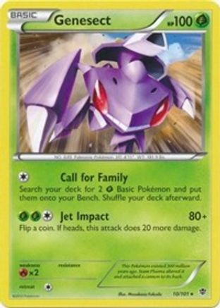 Genesect (BW Plasma Blast) (10/101) Holofoil [Deck Exclusives] - Holo Rare