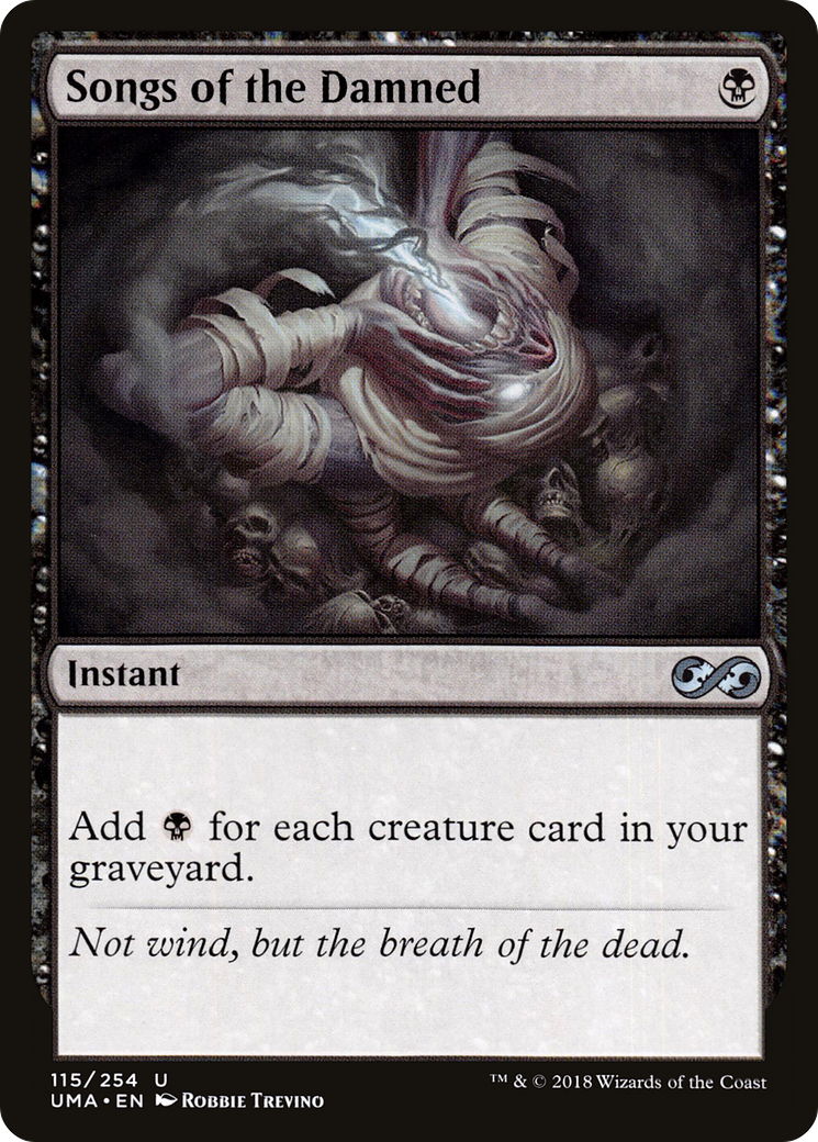 Songs of the Damned (UMA-115) - Ultimate Masters Foil