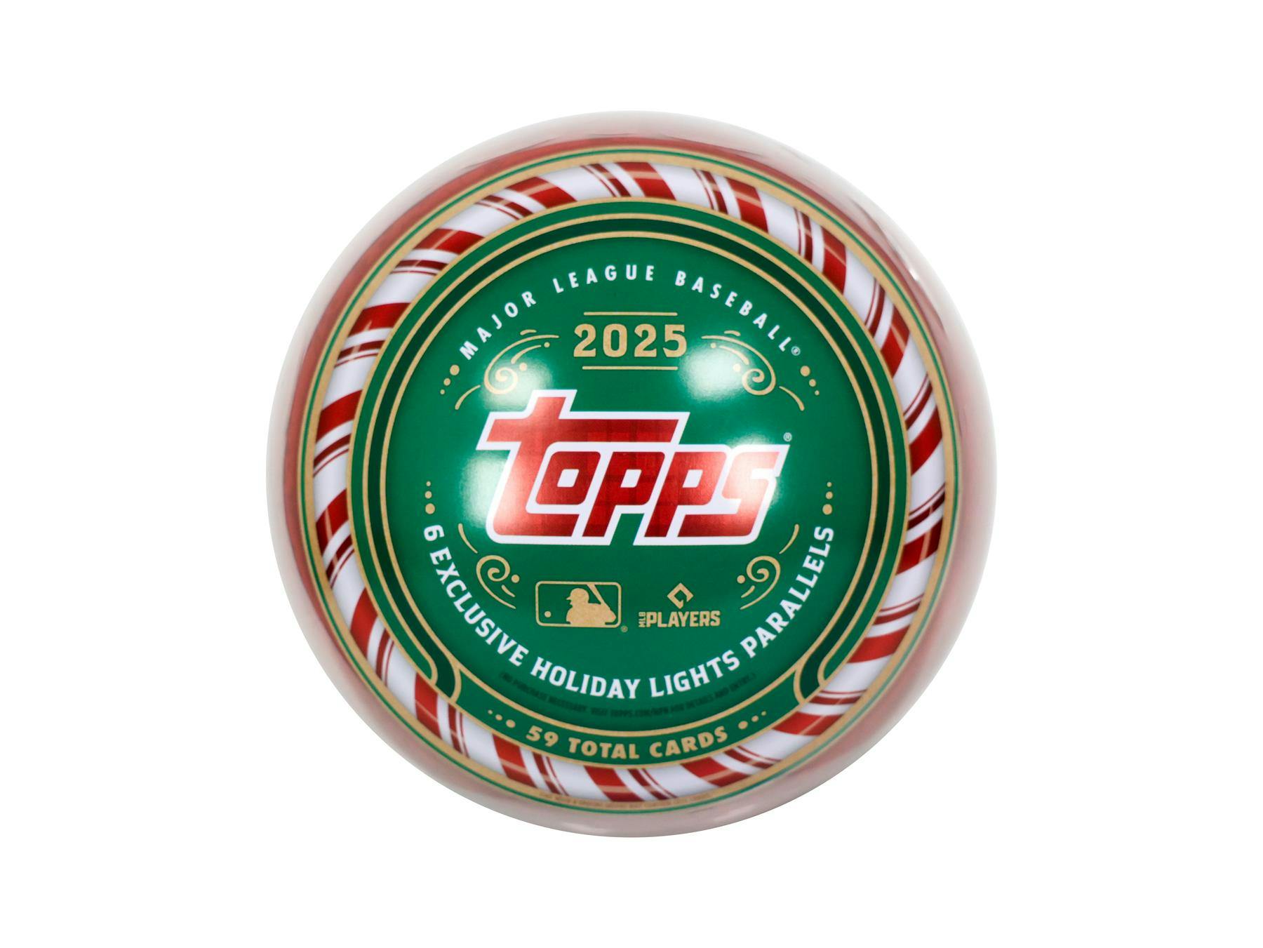 2025 Topps Baseball Holiday Tin