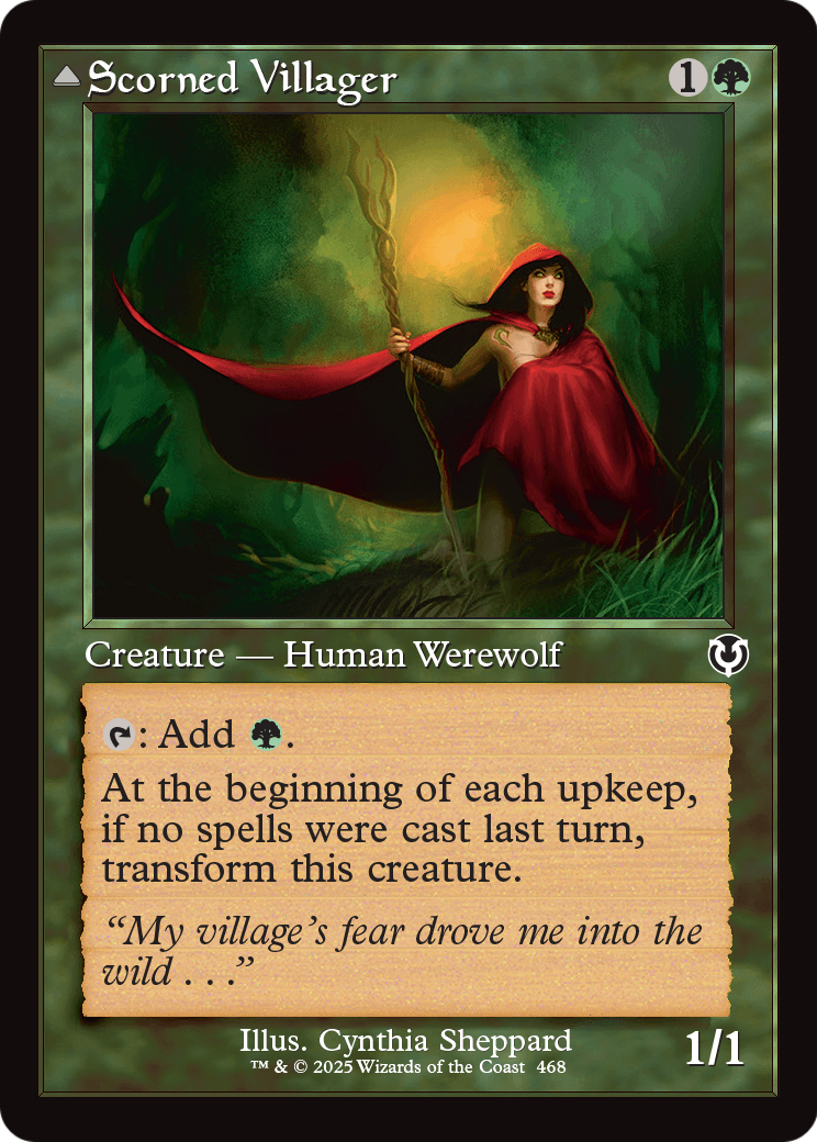 Scorned Villager (Retro Frame) (INR-468) - Innistrad Remastered