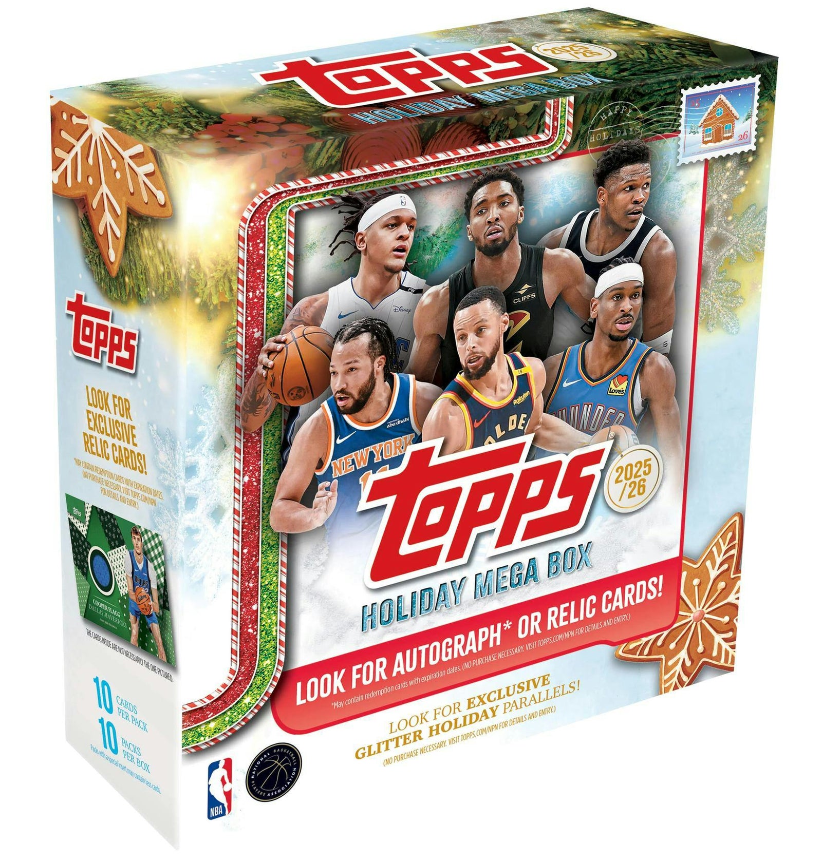 2025-26 Topps Basketball Holiday Mega Box