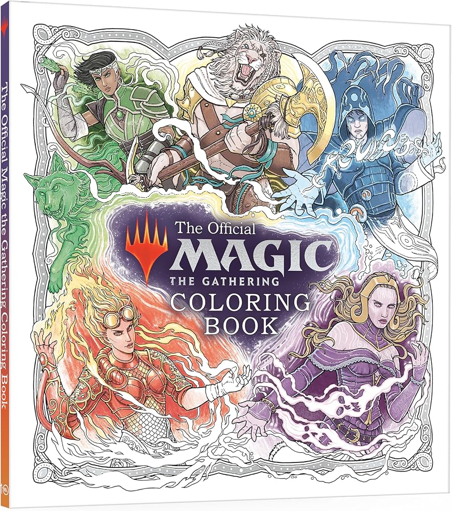 The Official Magic the Gathering Colouring Book