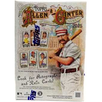 2025 Topps Allen & Ginter Baseball Blaster Box