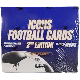 2025 Club Legacyz Icons Soccer Hobby Box - 2nd Edition