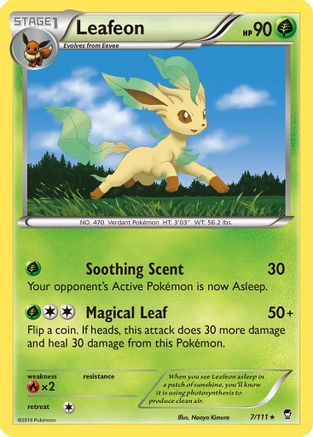 Leafeon (007/111) [Furious Fists] - Rare