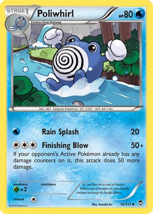 Poliwhirl (016/111) [Furious Fists] - Uncommon