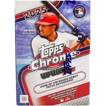 2025 Topps Chrome Update Baseball Blaster Box