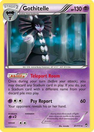 Gothitelle (041/111) [Furious Fists] - Rare