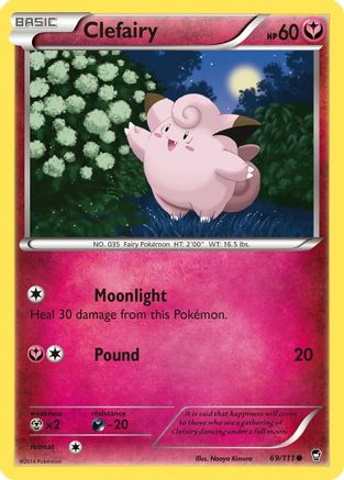 Clefairy (069/111) [Furious Fists] - Common