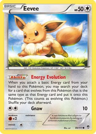 Eevee (080/111) [Furious Fists] - Common