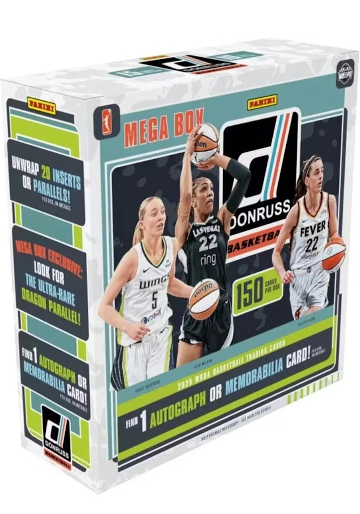 2025 Panini Donruss WNBA Basketball Mega Box