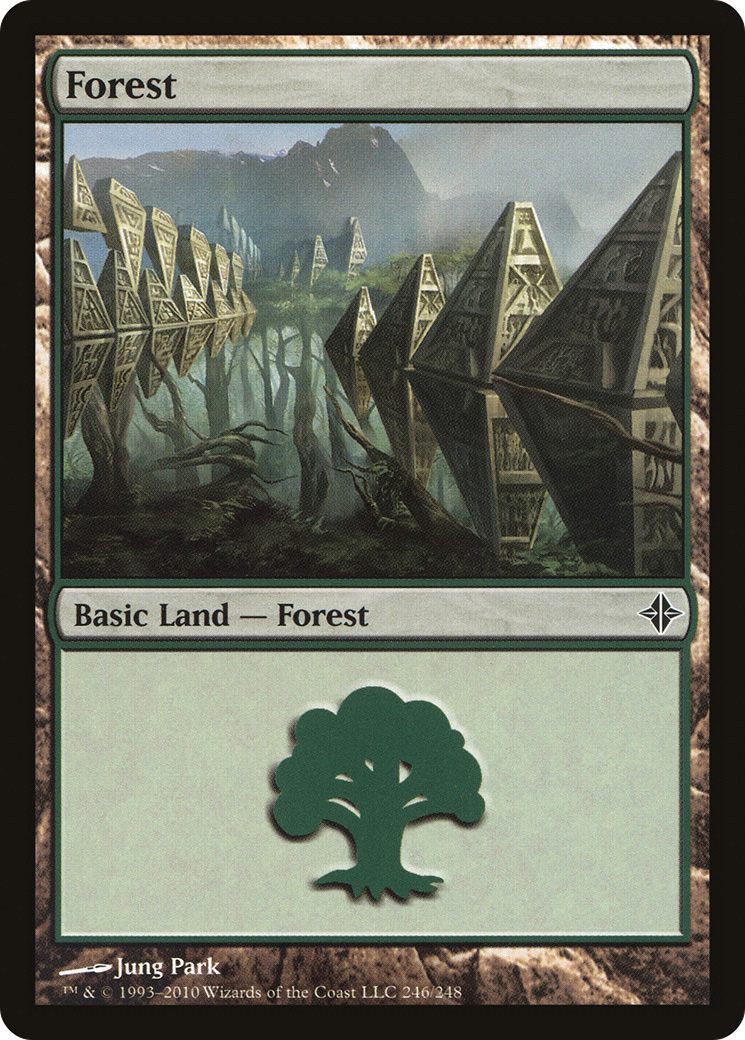 Forest (246) (ROE-246) - Rise of the Eldrazi Foil