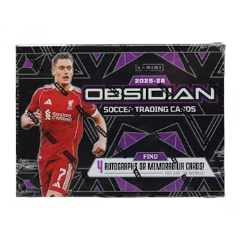 2025-26 Panini Obsidian Soccer Hobby Box