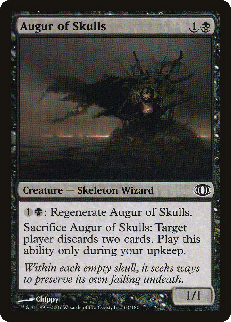 Augur of Skulls (FUT-063) - Future Sight Foil