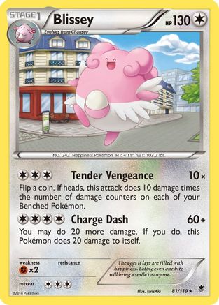 Blissey (81/119) [Phantom Forces] - Rare