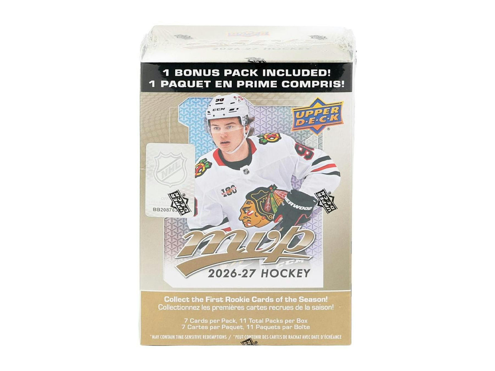 2026-27 Upper Deck MVP Hockey Blaster Box