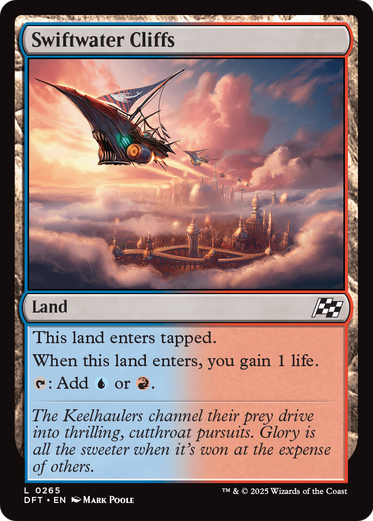 Swiftwater Cliffs (DFT-265) - Aetherdrift Foil