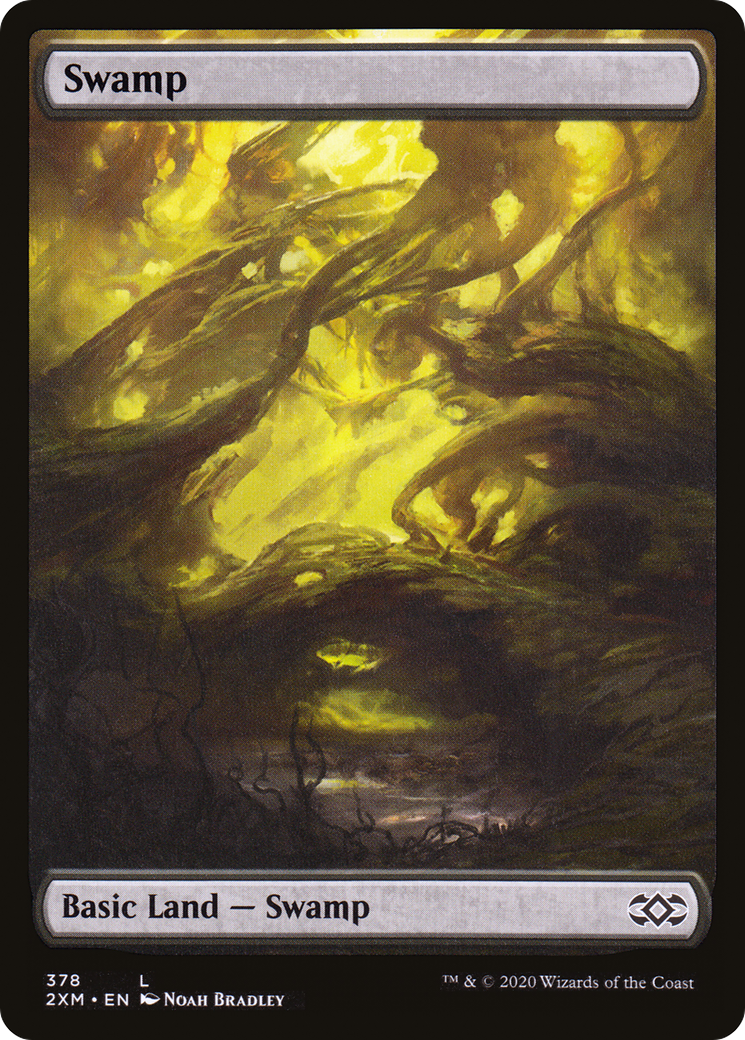 Swamp (378) (2XM-378) - Double Masters Foil