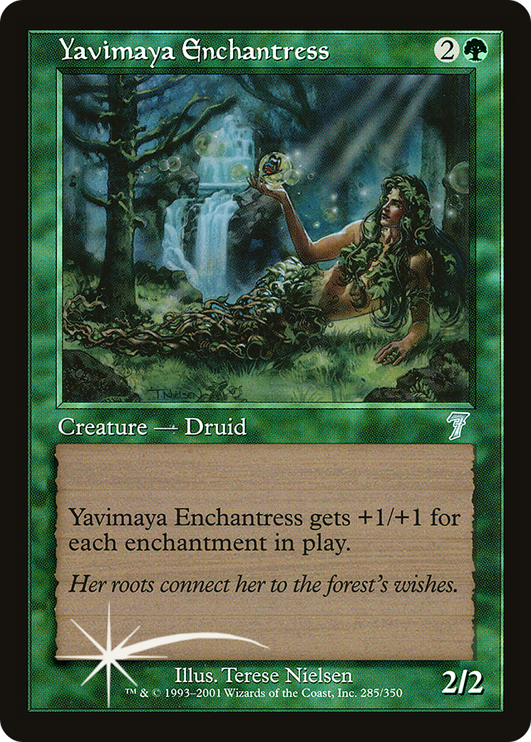 Yavimaya Enchantress (7ED-285) - 7th Edition