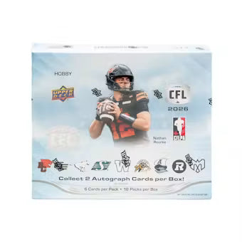 2026 Upper Deck CFL Hobby Box