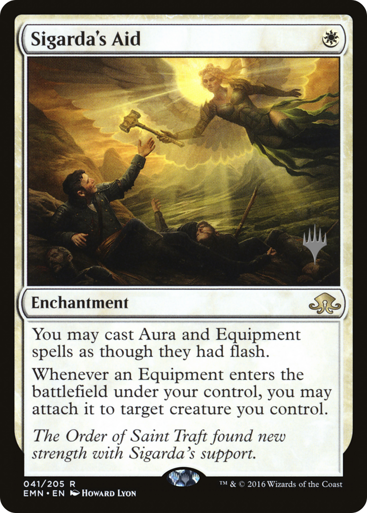 Sigarda's Aid (PPM21-041) - Eldritch Moon Promos Foil