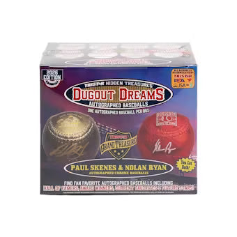2026 Tristar Dugout Dreams Mystery Autographed Baseballs