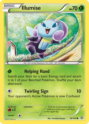 Illumise (018/160) [Primal Clash] - Common