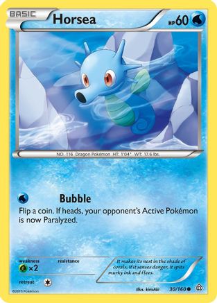 Horsea (30/160) [Primal Clash] - Common