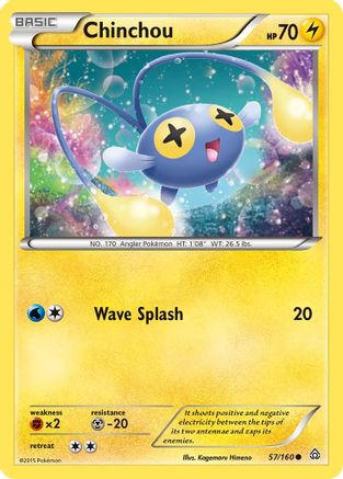Chinchou (57/160) [Primal Clash] - Common