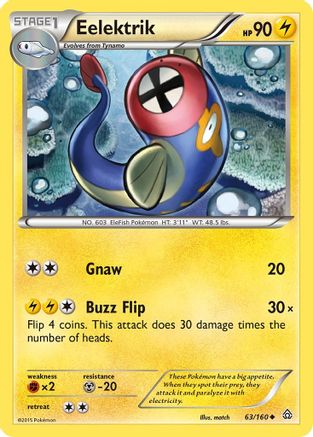 Eelektrik (63/160) [Primal Clash] - Uncommon