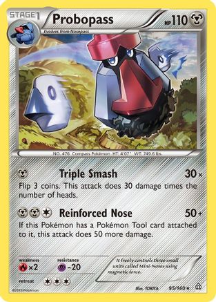 Probopass (95/160) Reverse Holofoil [Primal Clash] - Rare