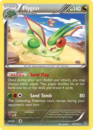 Flygon (110/160) Reverse Holofoil [Primal Clash] - Holo Rare