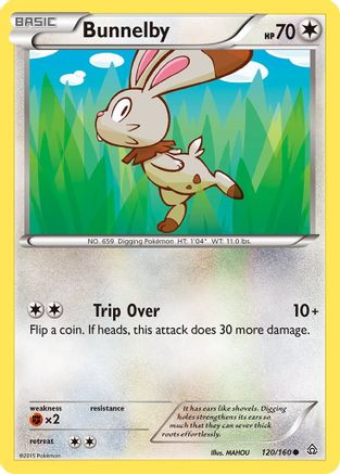 Bunnelby (120/160) [Primal Clash] - Common