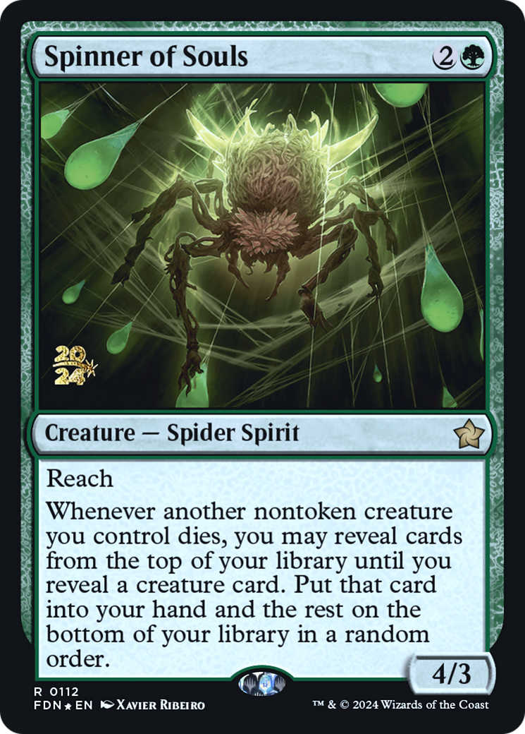 Spinner of Souls (PRE-112) - Foundations Promos Foil