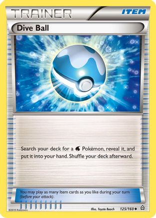 Dive Ball (125/160) [Primal Clash] - Uncommon