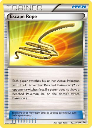 Escape Rope (127/160) Reverse Holofoil [Primal Clash] - Uncommon