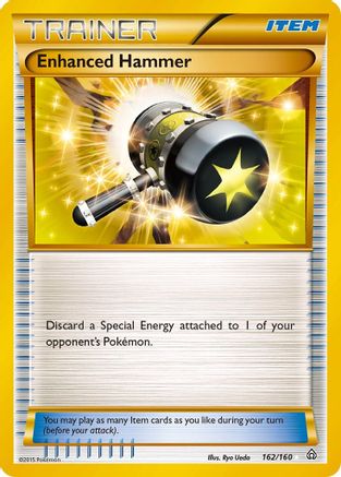 Enhanced Hammer (162 Secret Rare) (162/160) Holofoil [Primal Clash] - Secret Rare