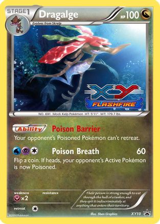 Dragalge - XY10 (Prerelease) (XY10/211) Holofoil [XY Promos] - Promo