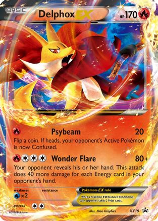 Delphox EX - XY19 (XY19/211) Holofoil [XY Promos] - Promo