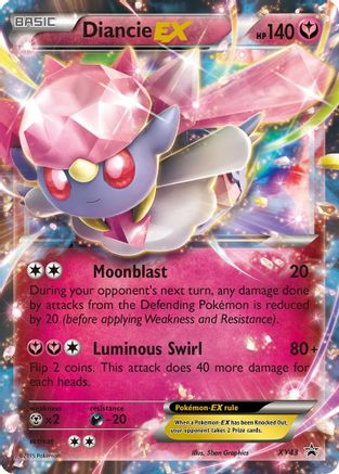 Diancie EX (XY43/211) Holofoil [XY Promos] - Promo