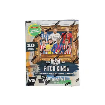 2025-26 Panini Pitch Kings Soccer International Hobby Box