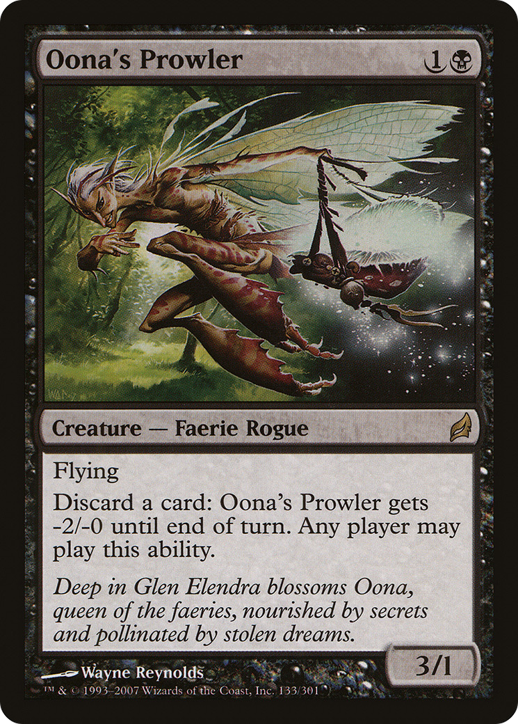 Oona's Prowler (LRW-133) - Lorwyn Foil