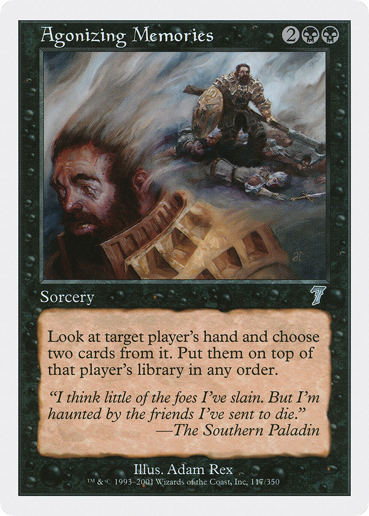 Agonizing Memories (7ED-117) - 7th Edition Foil