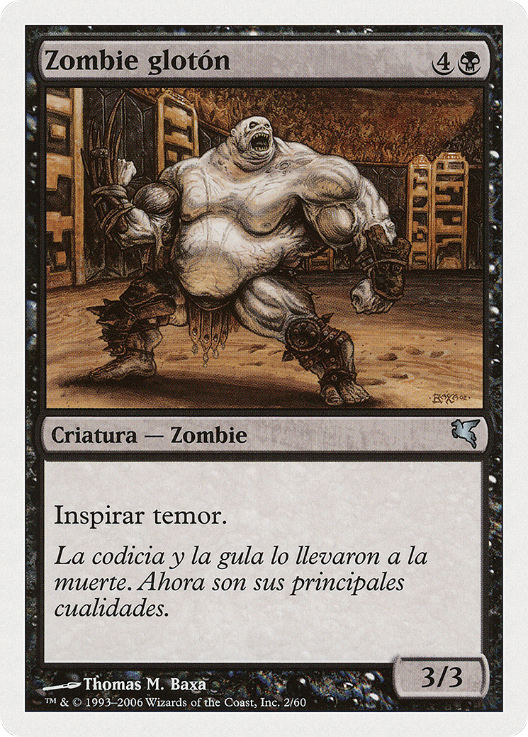 Gluttonous Zombie (Italian) - 