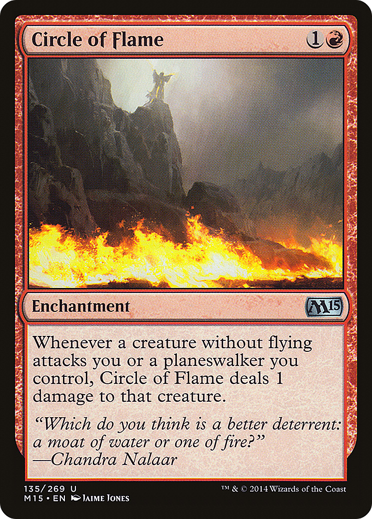 Circle of Flame (M15-135) - Magic 2015 Foil