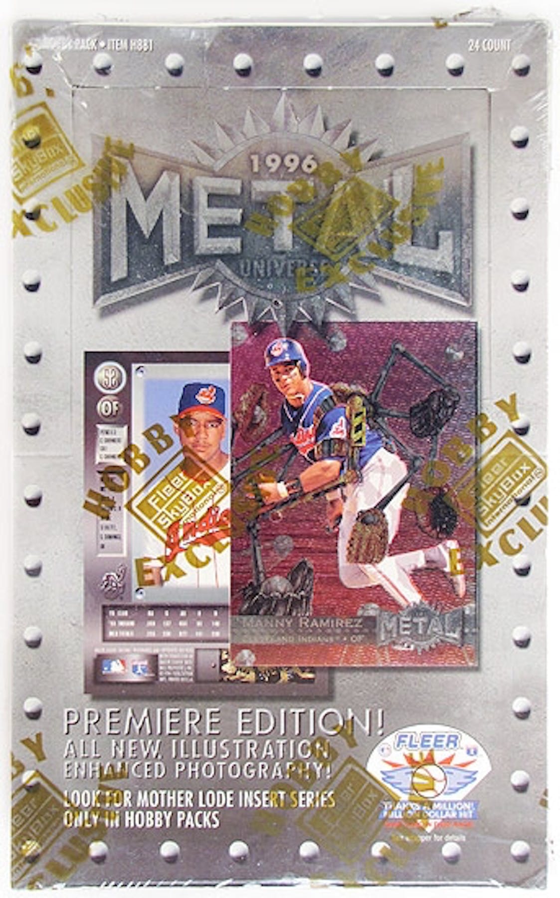 1996 Skybox Metal Universe Baseball Hobby Box
